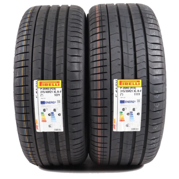 Летний комплект разношироких шин Pirelli P Zero PZ4 Luxury Saloon RunFlat для BMW G05/G06